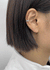 (SILVER 925) Lucite Chain Ear Cuff