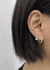 (SILVER 925) Ludiang Foil Ring Earring
