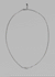 (SILVER 925) Sisring Hook Necklace