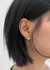 (SILVER 925) Durine Minimal Silver Hoop Earrings