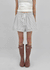 Haling Stripe Roll-up Elastic Shorts