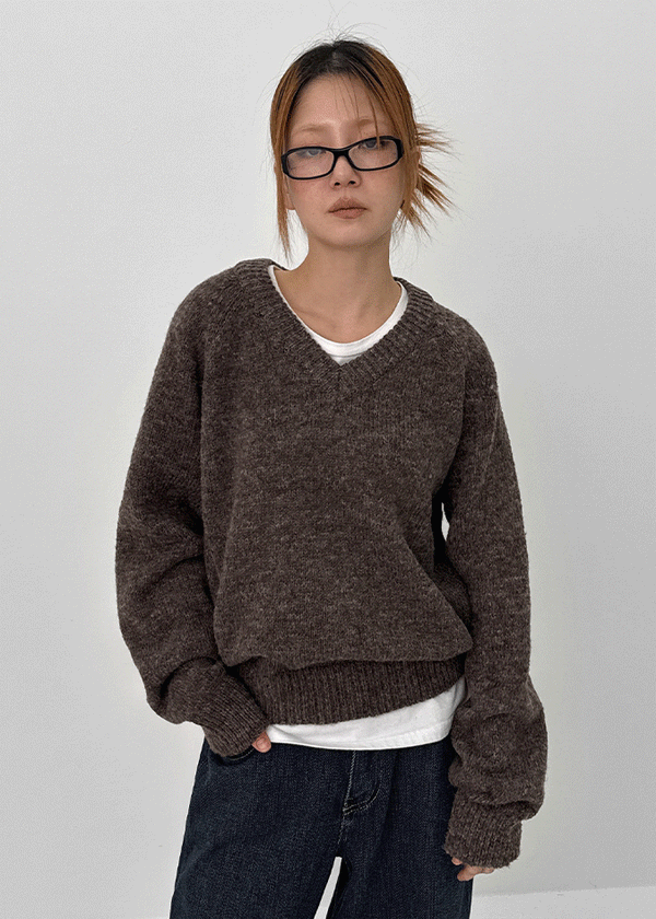 Suetto V-Neck Knit
