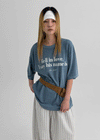 Melken Pigment Printing Short Sleeve T-shirt