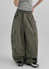(UNISEX) Banten Banding Wide Balloon Cargo Pants