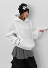 (UNISEX) Hettu Fleece Button Hoodie