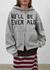 (UNISEX) Webert Fleece Lettering Hoodie