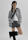 (UNISEX) Ebet Loose Fit Linen Shirt