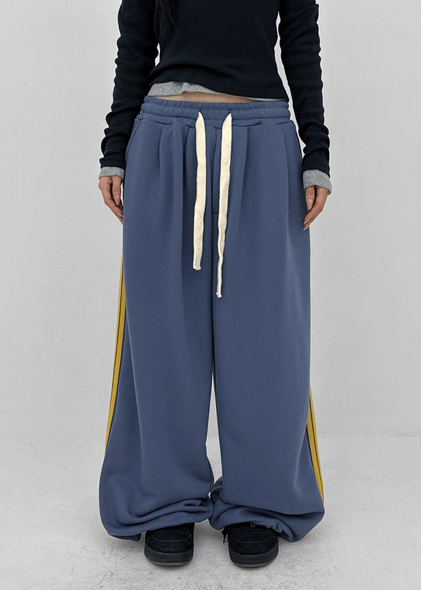(UNISEX) Derby Track Elastic Pants