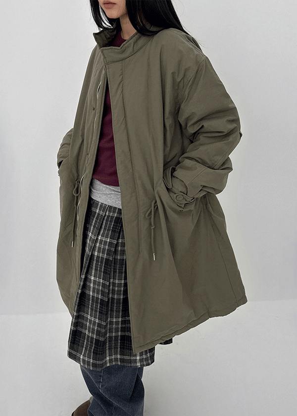 (UNISEX) Torclone Wellon Long Bomber Jacket