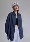 (UNISEX) Kanter Overfit Cotton Shirt
