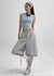 (UNISEX) Niton Eyelet Nylon Banding Bermuda Shorts