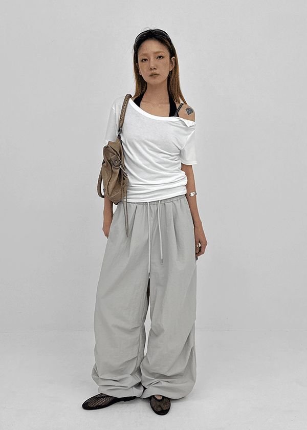 (UNISEX) Jelung Carpenter Nylon Two-way Pants