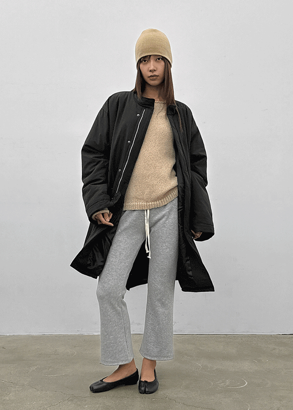 (UNISEX) Epitom Quilted Long Field Jacket