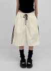(UNISEX) Comkit Track Bermuda Banding Pants