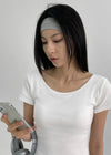 Wepernew plain hair band