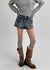 Lanq Damaged Denim Shorts