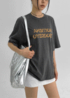 Monsen Lettering Vintage Short Sleeve T-shirt
