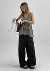 Carto Summer Wide Cotton Pants