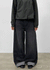 Grooving Pocket Wide Denim Pants