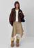 Redul High-Neck Blouson Jumper