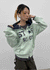 Cre Print Two-Way Zip-Up Hoodie