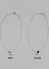(SILVER 925) Chemiyan Star Ball Necklace
