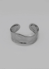 Diaven Silver Bold Open Bracelet