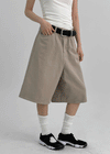 Dems Cotton Bermuda Pants
