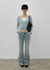 Logem Low-waist Bootcut Denim Pants