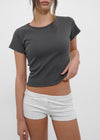 [B-BASIC] Tension Standard Round Neck Baby Short Sleeve T-shirt (2SIZE)