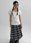 Shagg Ribbon Puff Blouse