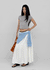 Calmot Banding Cancan Long Skirt