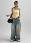 Tikercie Summer Wide Denim Pants
