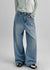 Treve Summer Wide Denim Pants