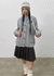 Dakun Cable Knit Hooded Cardigan