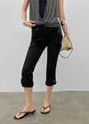 Parrotty Roll-up Capri Pants