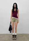 Mellow-cut Cotton Shorts
