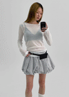 Tabitz See-Through Long Sleeve T-shirt