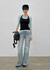 Delia Wide Bootcut Denim Pants