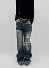 Roberty Damaged Denim Pants