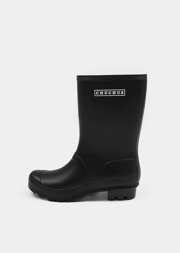 Matte Colored Mid-calf Rain Boots