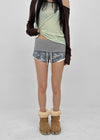 Whikit Camo Folding Elastic Shorts