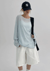Koshe Stripe Summer Long Sleeve Tee