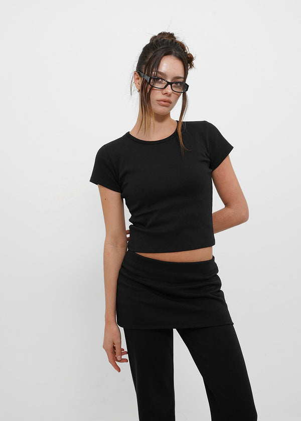 [B-BASIC] Tension Standard Round Neck Baby Short Sleeve T-shirt (2SIZE)