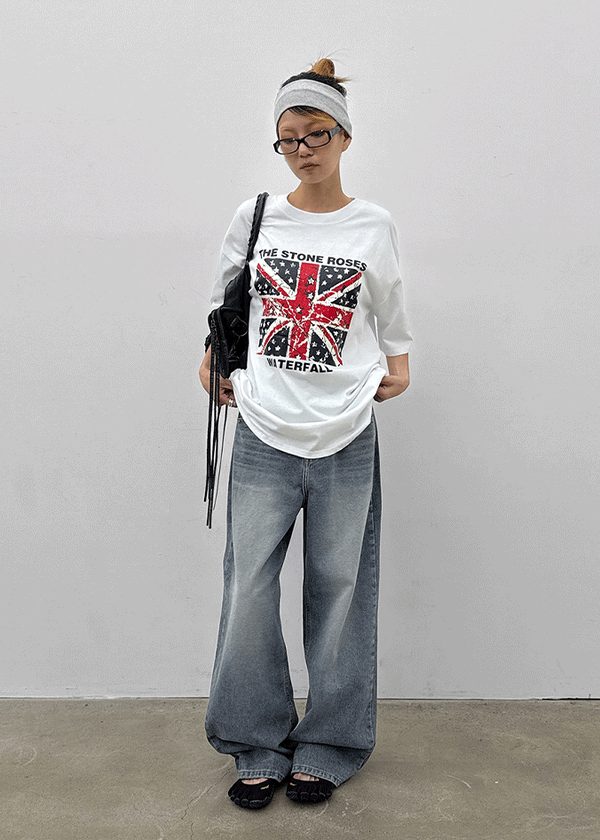 Laeren printed short-sleeve tee