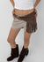 Timker Fringe Suede Belt