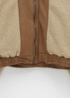 Rattu Suede Fleece Blue Jacket