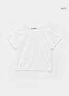 [B-BASIC] Camiseta corta de manga corta redonda fresca y lavable 2TAMAÑO