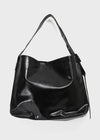 Carving le buckle shoulder bag