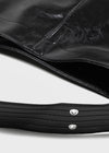 Carving le buckle shoulder bag